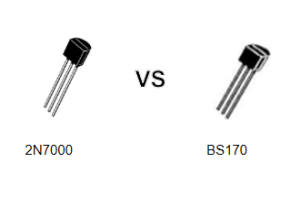 2N7000 vs BS170 : 인기있는 두 개의 N- 채널 MOSFET 비교