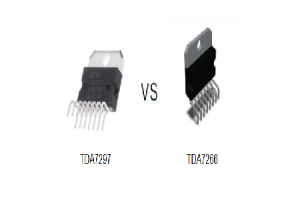 TDA7297 및 TDA7266 : 오디오 증폭기의 상세한 비교