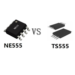 NE555 vs.  TS555