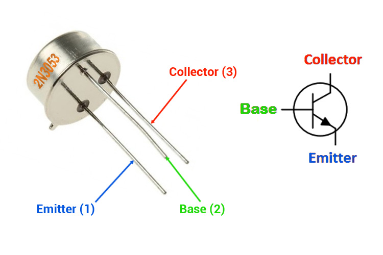  2N3053 Pin Configuration