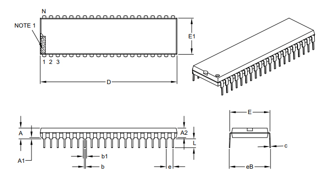 PIC18F4620 Package