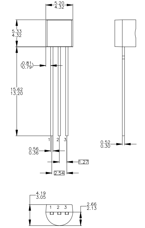 SS8550 Package