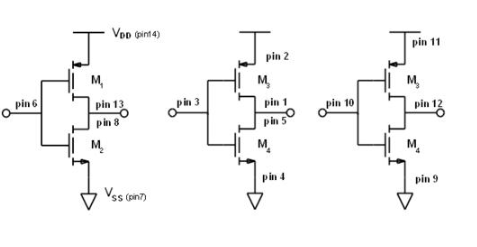 CD4007 Inverter