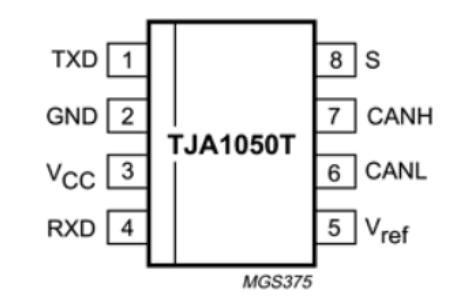 TJA1050 Pinout