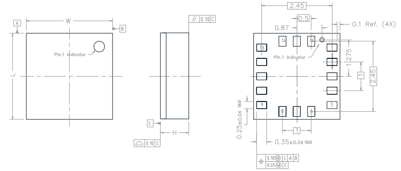 LIS3DH Package