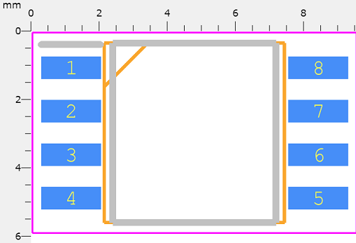 ATtiny13 Footprint